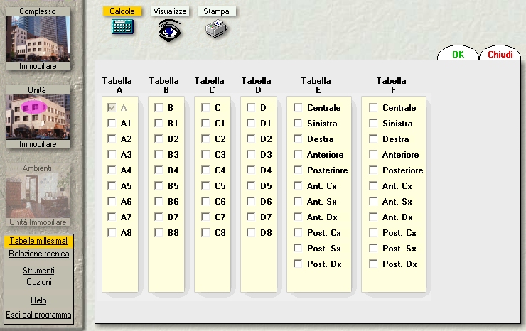 programma calcolo tabelle millesimali gratis da scaricare